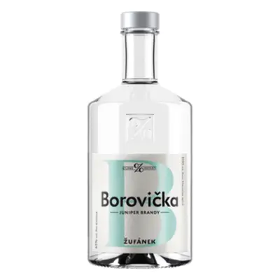 Žufánek Borovička 45% 0,5l (holá fľaša)