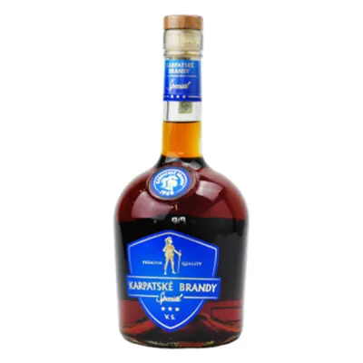 Karpatské Brandy Špeciál VS 38% 0.7L (čistá fľaša)