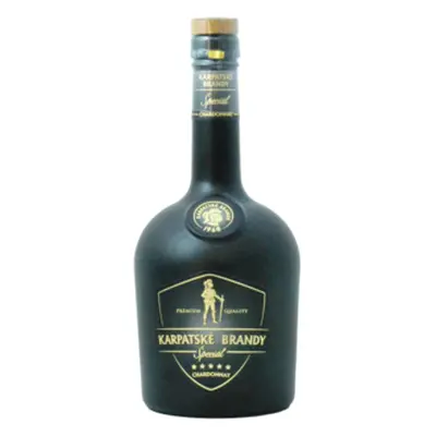 Karpatské Brandy Špeciál Chardonnay 42% 0.7L (čistá fľaša)