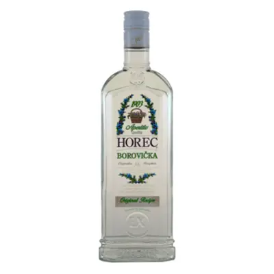 Borovička Horec 40% 0,7l (holá fľaša)