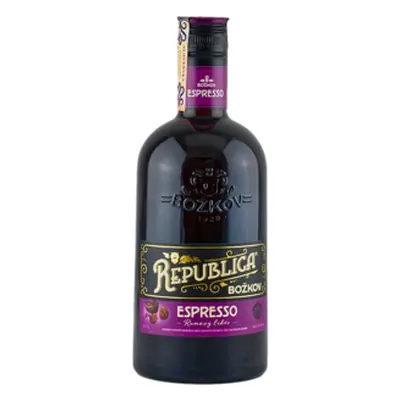 Božkov Republica Espresso 33% 0.7L (čistá fľaša)