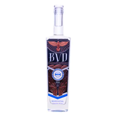 BVD Borovička 40% 0,5l (holá fľaša)