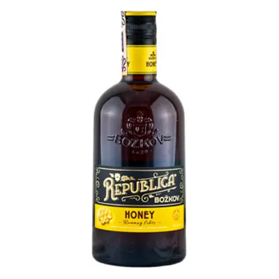 Božkov Republica Honey 33% 0.7L (čistá fľaša)