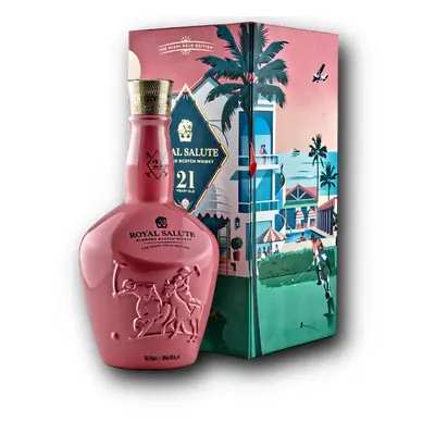 Royal Salute 21YO The Miami Polo Edition 40% 0.7L (darčekové balenie kazeta)