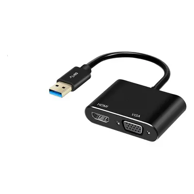 Prevodník USB na HDMI + VGA