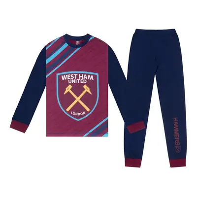 West Ham United detské pyžamo Long navy