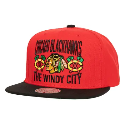 Chicago Blackhawks čiapka flat šiltovka City Love Snapback Vintage