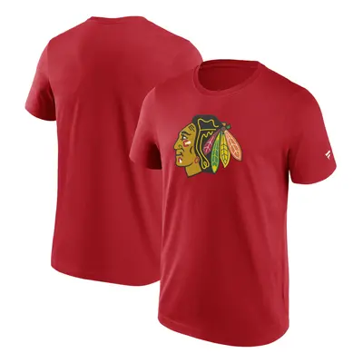 Chicago Blackhawks pánske tričko Primary Logo Graphic T-Shirt red