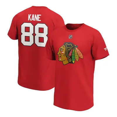 Chicago Blackhawks pánske tričko Patrick Kane Iconic Name & Number Graphic