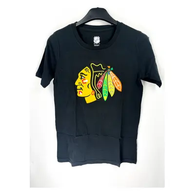 Chicago Blackhawks detské tričko Primary Logo black