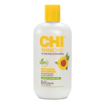 CHI ShineCare Smoothing Shampoo Antifrizz - uhladzujúci šampón s leskom - anti-frizz efekt, 355 