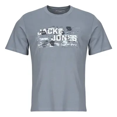 Jack & Jones JCOOUTDOOR Tričká s krátkym rukávom Modrá