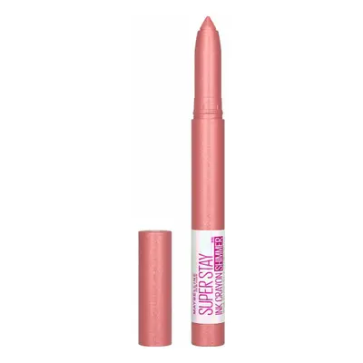 Maybelline New York Superstay Ink Shimmer Lip Crayon - Blow The Candle Líčenie obočia Ružová