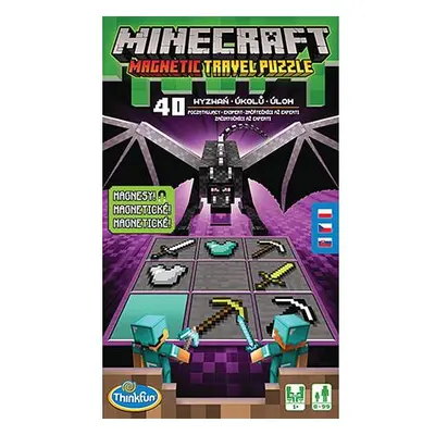 Ravensburger ThinkFun Minecraft Magnetická cestovná hra