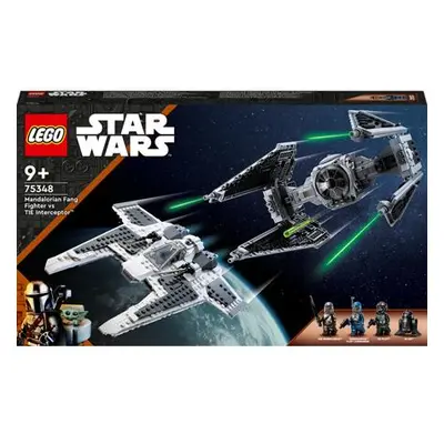 LEGO® Star Wars™ 75348 Mandaloriánska stíhačka triedy Fang proti TIE Interceptoru