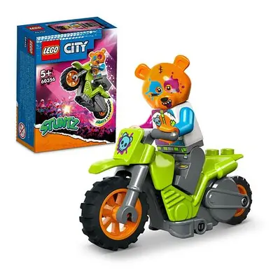 LEGO® City 60356 Medveď a kaskadérska motorka