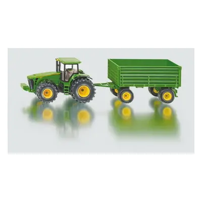 SIKU Farmer - traktor John Deere s vlekom, 1:50