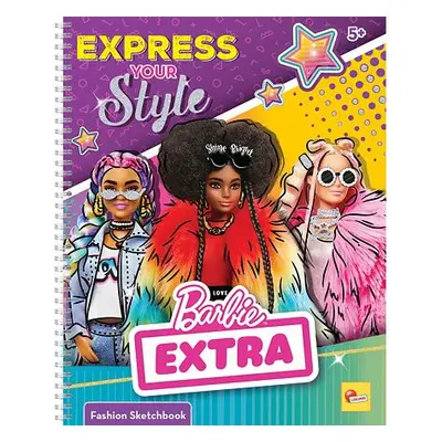 Lisciani BARBIE SKETCH BOOK VYJADRI SVOJ ŠTÝL