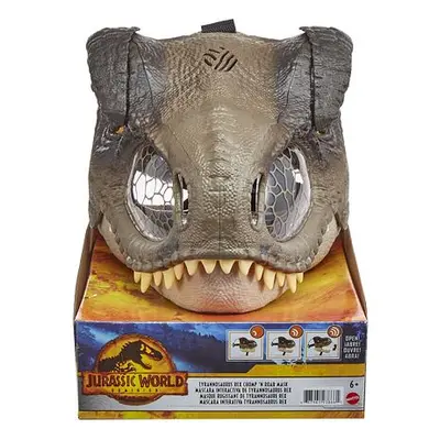 Mattel Jurassic World T-Rex Maska na tvár so zvukmi