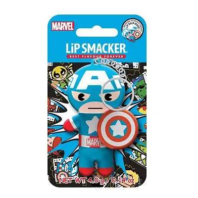 Lip Smacker Balzam na pery a kľúčenka s motívom Captain America