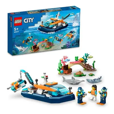 LEGO® City 60377 Prieskumná ponorka potápačov