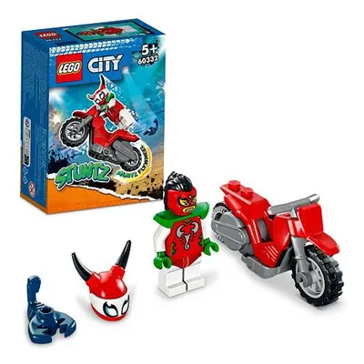 LEGO® City 60332 Škorpiónova kaskadérska motorka