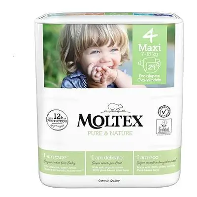 Moltex Plienky Pure & Nature Maxi 7-18 kg (29 ks)