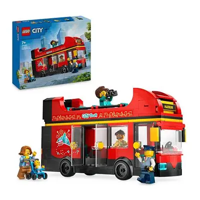 LEGO® City 60407 Červený dvojpodlažný vyhliadkový autobus