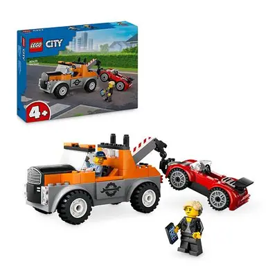 LEGO® City 60435 Odťahové vozidlo a oprava športiaku