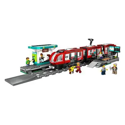 LEGO® City 60423 Električka a zastávka v centre mesta