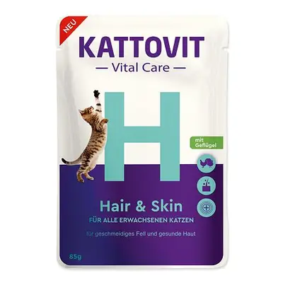 Kapsička KATTOVIT Vital Care Hair & Skin 85 g