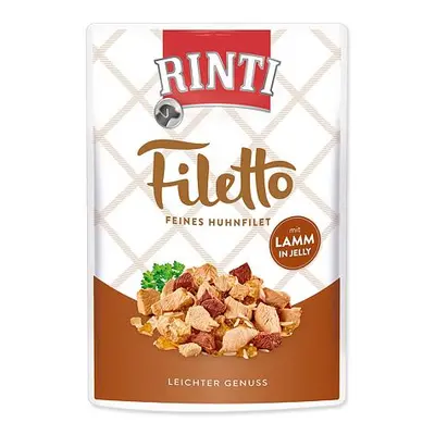 Kapsička RINTI Filetto kura + jahňa v želé 100 g