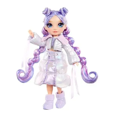 Rainbow High Winter Wonderland Doll- Violet fialová