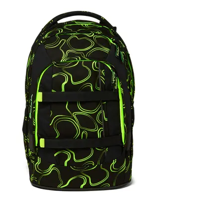 Študentský batoh Ergobag Satch pack – Green Supreme