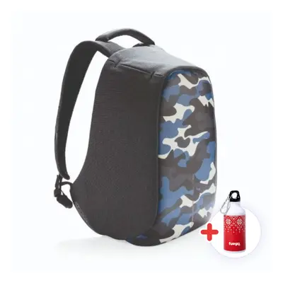 Nedobytný batoh BOBBY COMPACT army modrý XD Design