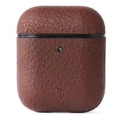 Decoded puzdro AirCase pre Apple Airpods 1&2 - Brown