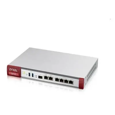 Zyxel USG Flex UTM Firewall 10/100/1000, 2*WAN, 4*LAN/DMZ ports, 1*SFP, 2*USB with Yr UTM bundle