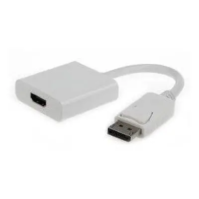 Cablexpert kábel redukcia Displayport na HDMI, M/F, biela