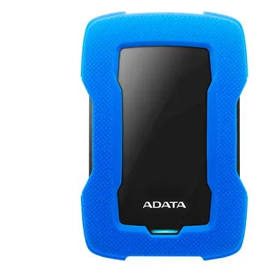 Externý pevný disk ADATA 1TB 2,5" USB 3.1 HD330, BLUE COLOR BOX, modrá (guma, odolná voči nárazo