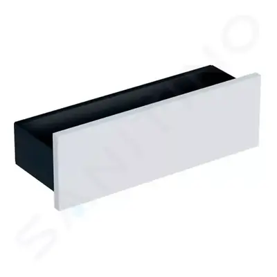 Geberit Smyle Square - Polička 450 mm, lávová/biela - 500.362.00.1