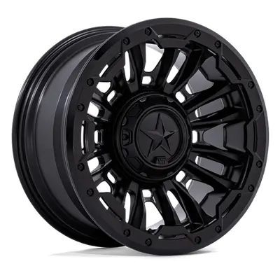 XD XD870 BOMBER hliníkové disky 9x20 6x135-139,7 ET1 MATTE BLACK W/ GLOSS BLACK RING
