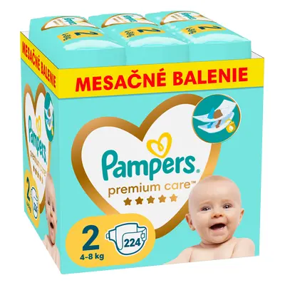 PAMPERS Premium Care Plienky jednorázové (4 - 8kg), ks