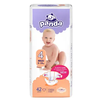 PANDA Maxi Detské plienky kg ks