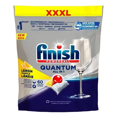 FINISH Quantum All-in-1 Lemon tablety do umývačky riadu ks