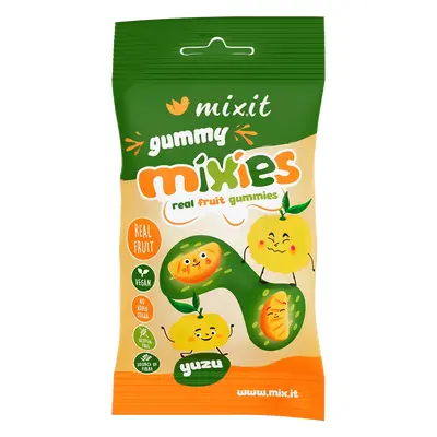 MIXIT Gummy Mixies - Yuzu - prírodné želé cukríky g