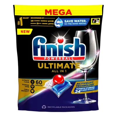 FINISH Quantum Ultimate Kapsuly do umývačky riadu ks