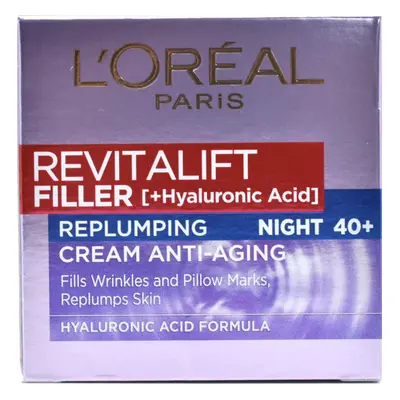 Loreal Group L&#39;Oréal Revitalift Filler Anti-ageing Cream SPF50 pleťový krém nočný 50 ml