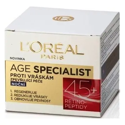 LOREAL NOČNÝ KRÉM 50ML 45+ AGE EXPERT