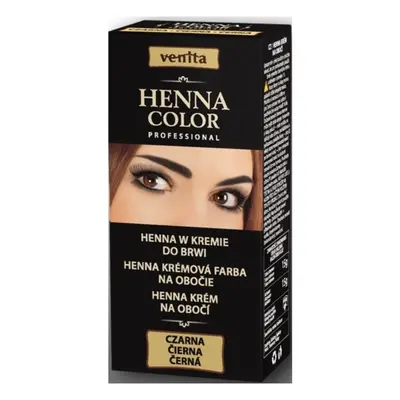 Venita Henna farba na obočie čierna 15g