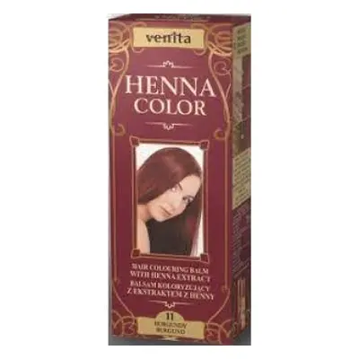 Venita Henna Color farbiaci balzam na vlasy 11 Burgund 75 ml